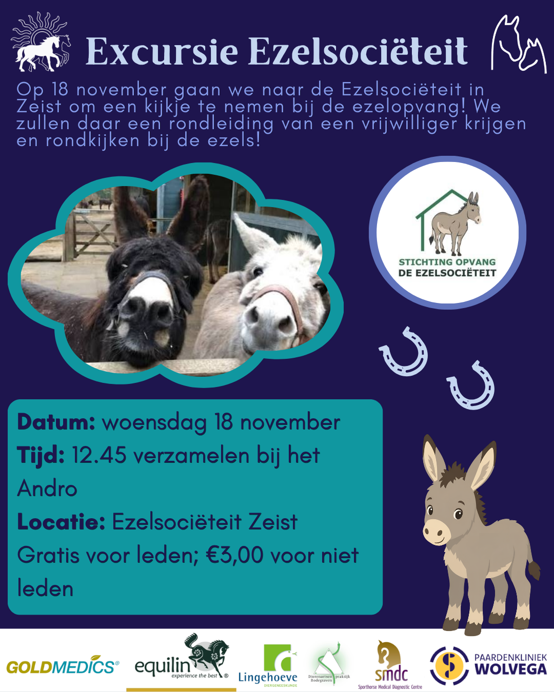 Home excursie ezelsocieteit